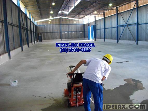 Aplicação De Piso De Concreto Polido